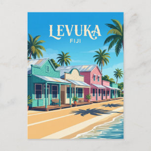 Cartão Postal Cidade Histórica Portuária de Levuka Fiji