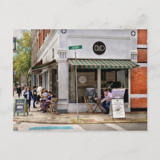 Cartão Postal Cidade - Kingston NY - Duo Bistro