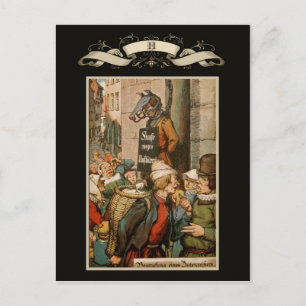 Cartão Postal Cidade medieval