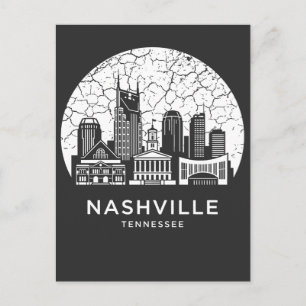 Cartão Postal Cidade Nashville Tennessee