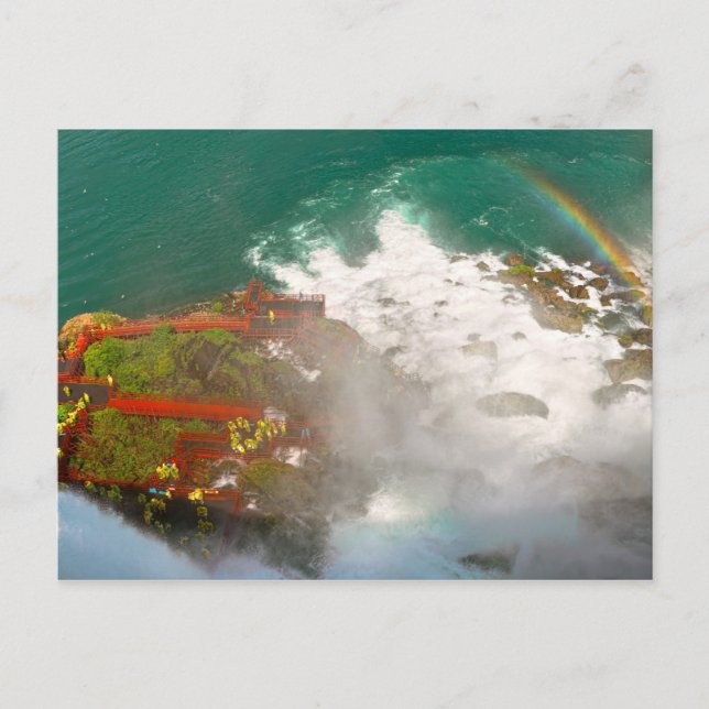 Cartão Postal Cidade - Niagara NY - Nos olhos de um furacão (Frente)