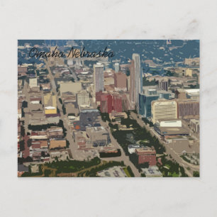 Cartão Postal Cidade Pintada (Omaha Nebraska)