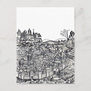 Cartão Postal Cidades mais antigas de Cracóvia em Polônia