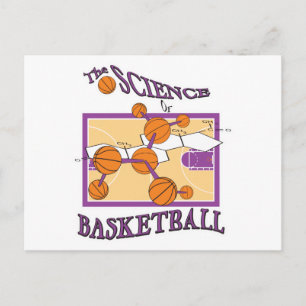 Cartão Postal ciência do basquete