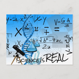 Cartão postal Ciência é Real