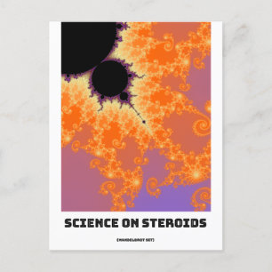 Cartão Postal Ciência em Esteroides Mandelbrot Fractal