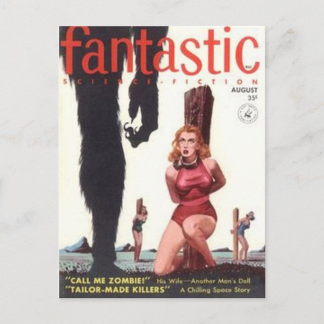 Cartão Postal Ciência Fantástica 6 (Frente)