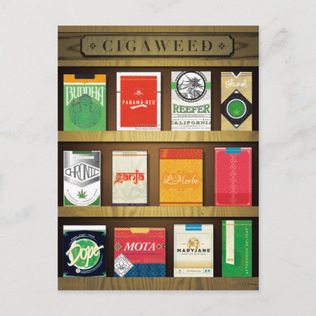 Cartão Postal Cigarro (Frente)