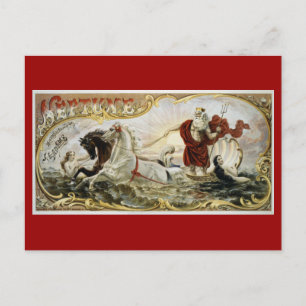 Cartão Postal Cigarro Netuno