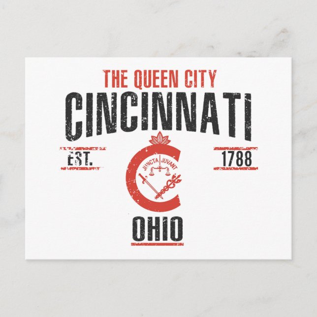Cartão Postal Cincinnati (Frente)