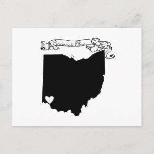 Cartão Postal Cincinnati Ohio