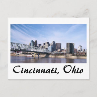 Cartão Postal Cincinnati Ohio