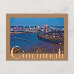 Cartão Postal Cincinnati, Ohio, a Rainha da Cidade