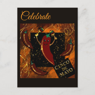 Cartão Postal Cinco de Mayo 