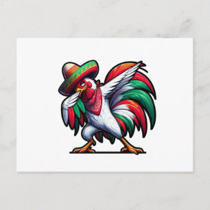 Cartão Postal Cinco de Mayo Rooster