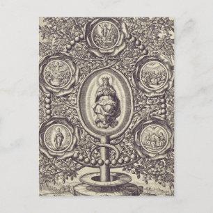Cartão Postal Cinco mistérios gloriosos
