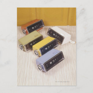 Cartão Postal Cinco pulsos de disparo