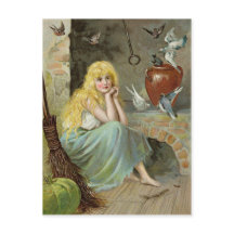 Cinderela pela lareira CC1169 Jenny Nyström