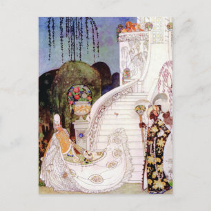 Cartão Postal Cinderela por Kay Nielsen