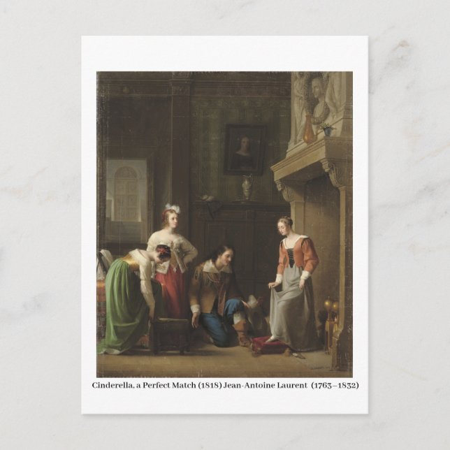 Cartão Postal Cinderela, uma Corda Perfeita (1818) (Frente)