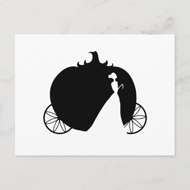 Cartão Postal Cinderella Coach (Frente)