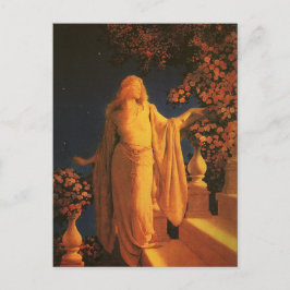 Cartão Postal Cinderella Maxfield Parrish Fine Art