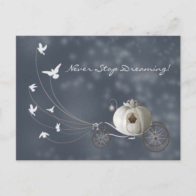 Cartão Postal Cinderella Pumpkin (Frente)