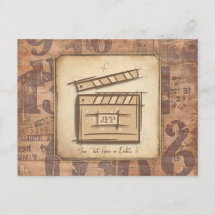 Cartão Postal Cineasta, ator, produtor diretor de cinema cameram
