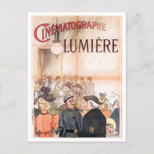 Cartão Postal Cinématographe Lumière (1896) Henri Brispot