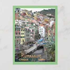 Cartão Postal Cinque Terre (Riomaggiore Harbor)
