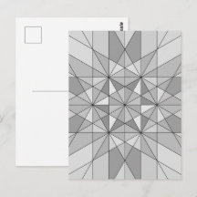Cinza preto branco Padrão Triângulo Mosaico retrô