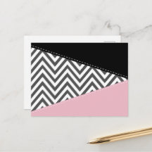 Cinza Zigzag, Cinza Chevron, Zigzag Patterno, Rosa