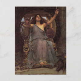Cartão Postal Circe Oferecendo a Taça a Ulisses