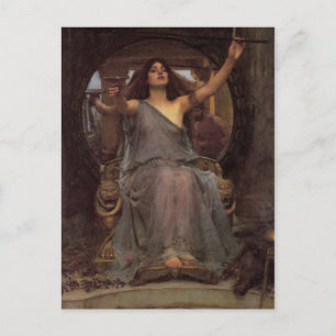 Cartão Postal Circe Oferecendo a Taça a Ulisses