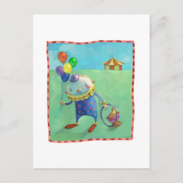 Cartão Postal circo (Frente)