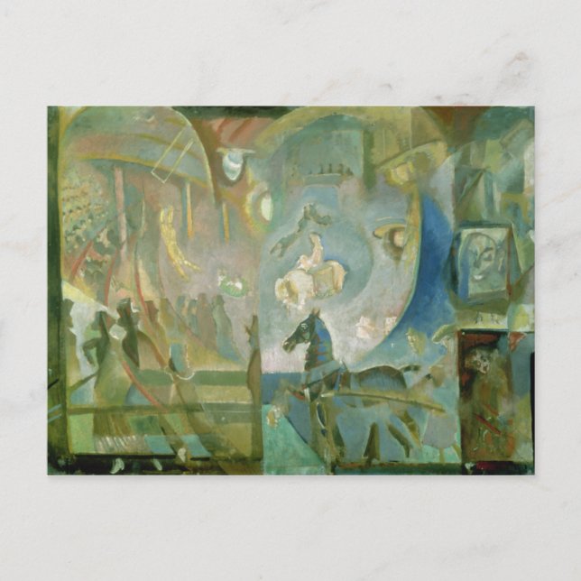 Cartão Postal Circo, 1910 (Frente)