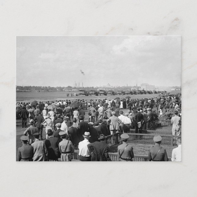 Cartão Postal Circo aéreo de Bolling Field: 1923 (Frente)