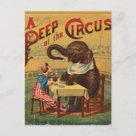 Cartão Postal Circo Vintage