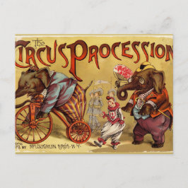 Cartão Postal Circo Vintage