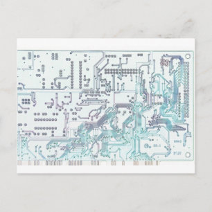 Cartão Postal circuito eletrônico