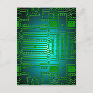 Cartão Postal Circuitos condutores de conselhos