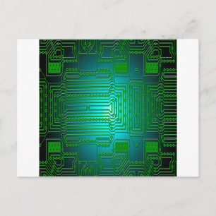Cartão Postal Circuitos condutores de conselhos