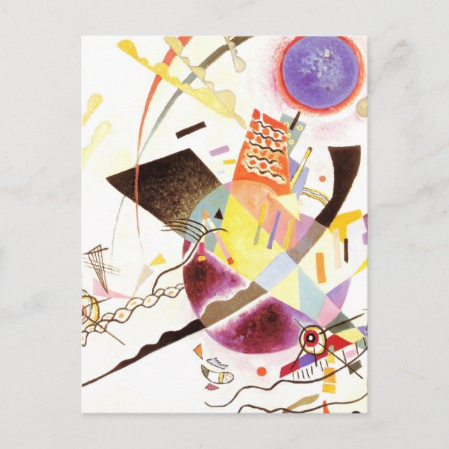 Cartão Postal Círculo Azul (Frente)