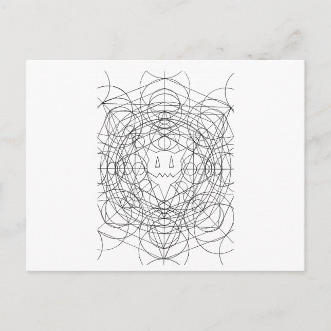 Cartão Postal círculo percentual (Frente)