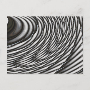 Cartão Postal Círculos abstrato - Arte Moderna Contemporânea