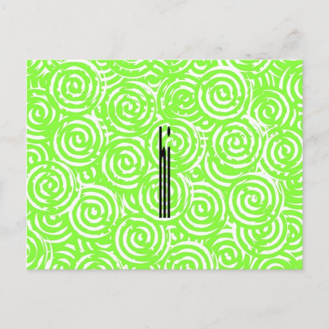 Cartão Postal Círculos, Círculos e MAIS Círculos (Frente)