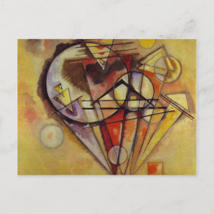 Cartão Postal Círculos de Abstrato Kandinsky