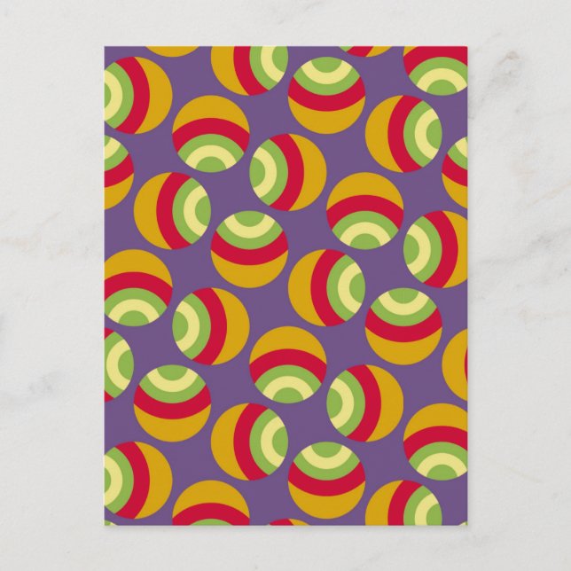 Cartão Postal Círculos do Eames 1 (Frente)