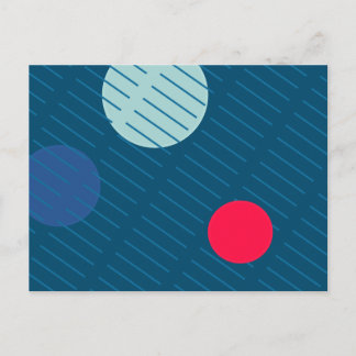 Cartão Postal Círculos Flutuantes 1