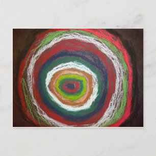 Cartão Postal Círculos Kandinsky